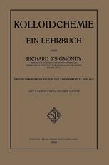 Kolloidchemie : Ein Lehrbuch.