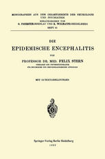 Die Epidemische Encephalitis