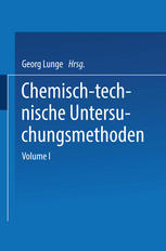 Chemisch-technische Untersuchungsmethoden