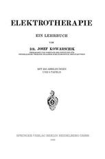 Elektrotherapie : Ein Lehrbuch.