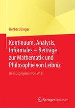 Kontinuum, Analysis, Informales - Beiträge zur Mathematik und Philosophie von Leibniz