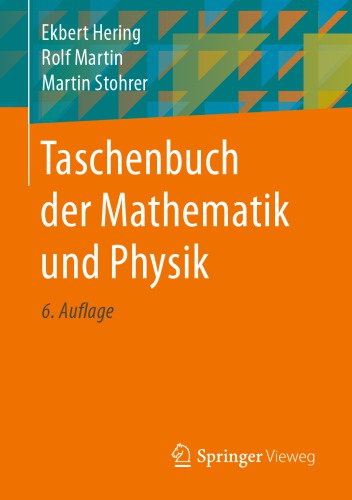 Taschenbuch der Mathematik und Physik