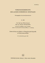 Untersuchung Von Mitteln Zur dämpfung der Bugwelle an Flachwasserschiffen : 32. Veröffentlichung der VBD.