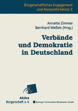 Verbände und Demokratie in Deutschland