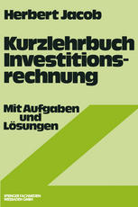 Kurzlehrbuch Investitionsrechnung