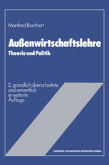 Außenwirtschaftslehre : Theorie und Politik