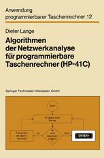 Algorithmen der Netzwerkanalyse für programmierbare Taschenrechner (HP-41C)