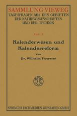 Kalenderwesen und Kalenderreform