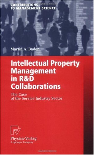 Intellectual Property Management in R&amp;d Collaborations