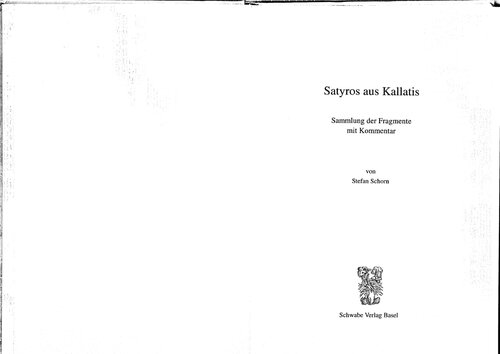 Satyros Aus Kallatis