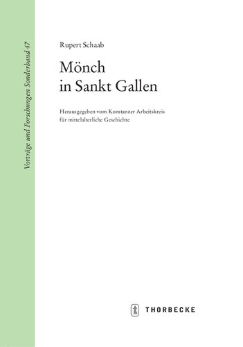 Monch in Sankt Gallen