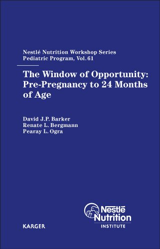 The window of opportunity : pre-pregnancy to 24 months of age