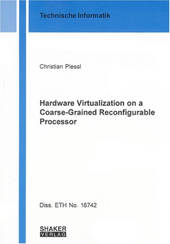 Hardware virtualization on a coarse-grained reconfigurable processor