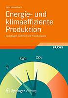 Energie- Und Klimaeffiziente Produktion