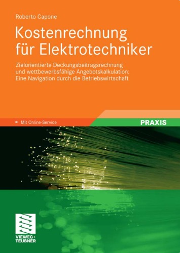 Kostenrechnung Fur Elektrotechniker