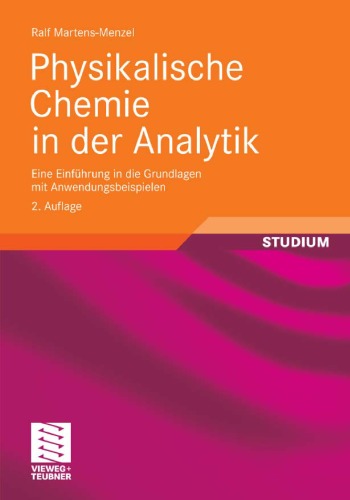 Physikalische Chemie in Der Analytik