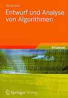 Entwurf Und Analyse Von Algorithmen