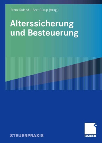 Alterssicherung Und Besteuerung