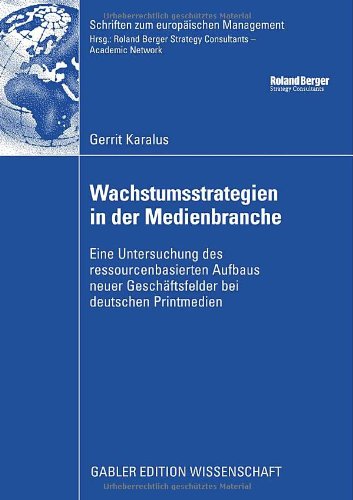 Wachstumsstrategien in Der Medienbranche