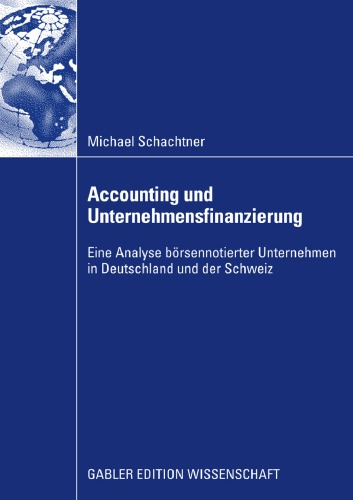 Accounting Und Unternehmensfinanzierung