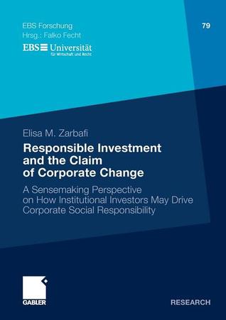 Responsible Investment and the Claim of Corporate Change