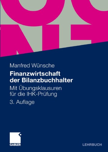 Finanzwirtschaft Der Bilanzbuchhalter