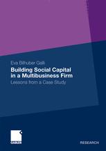 Building social capital in a multibusiness firm : lessons from a case study