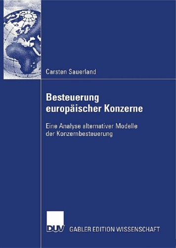 Besteuerung Europaischer Konzerne