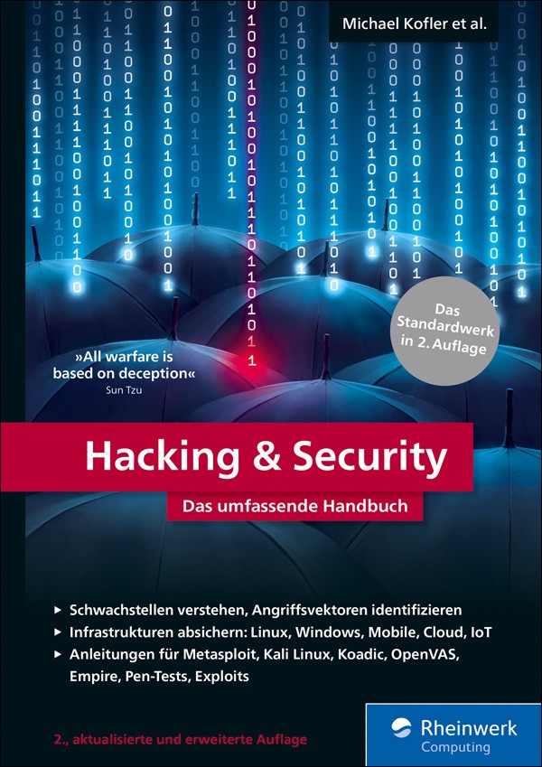 Hacking & Security Das umfassende Handbuch