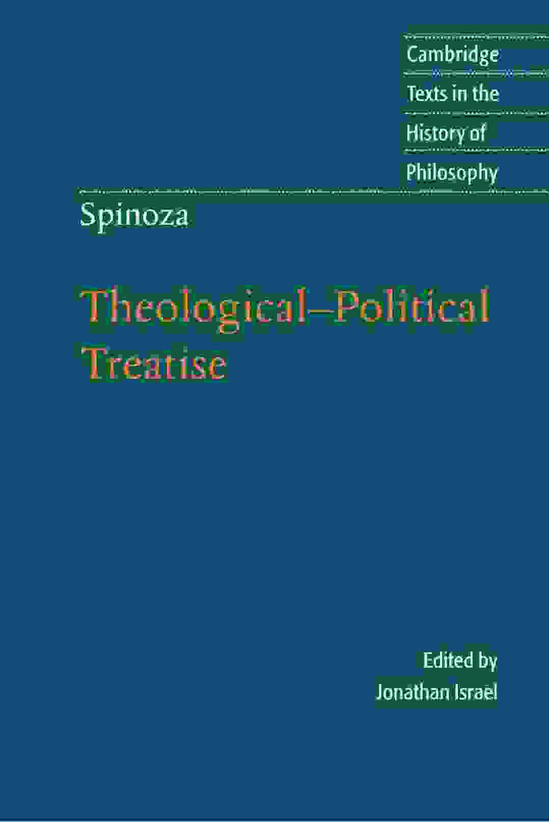 Theologico-Political Treatise -- Part 1