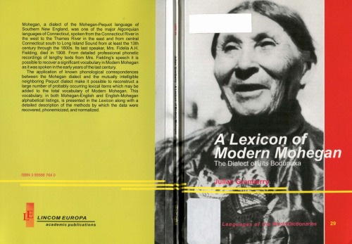 Lexicon of Modern Mohegan