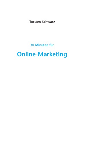 30 Minuten für Online-Marketing