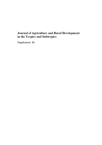 Resource Use and Agricultural Sustainability : Risks and Consequences of Intensive Cropping in China.