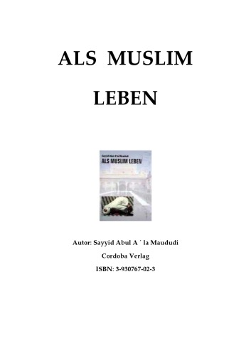 Als Muslim leben