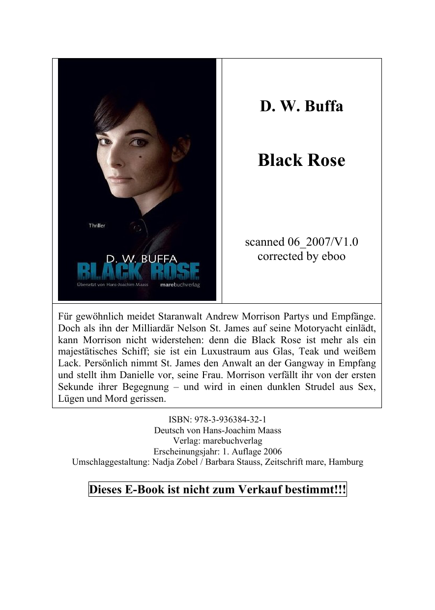 Black Rose Thriller