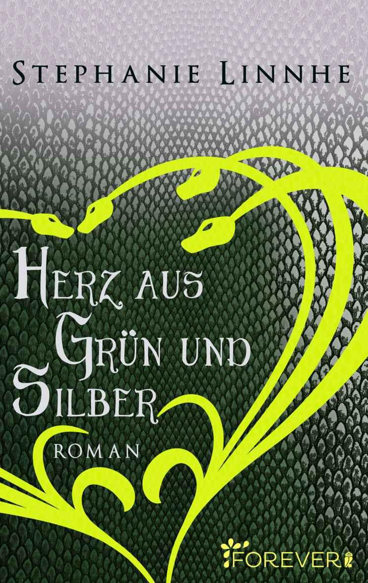 Herz aus Grün und Silber