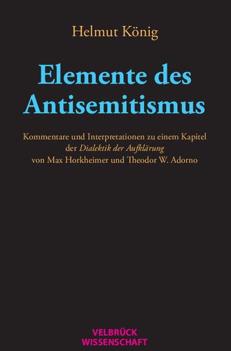 Elemente des Antisemitismus