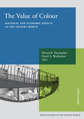 The value of colour material and economic aspects in the ancient world