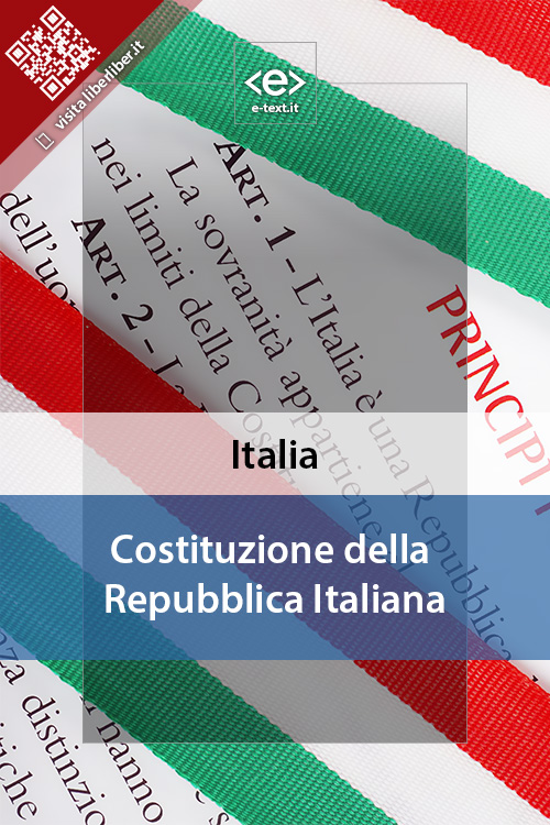 Costituzione della Repubblica Italiana