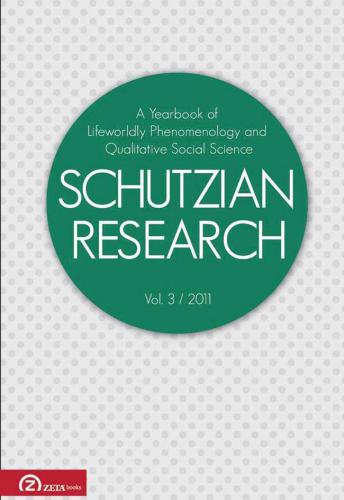 Phenomenology of the Human Sciences (Schutzian Research