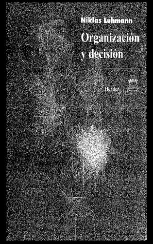 Organizacion y decision [Spanish]