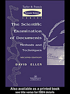 The Scientific Examination of Documents