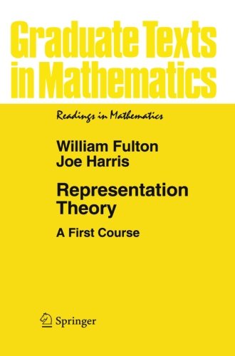 Representation theory : a first course