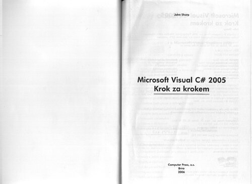Microsoft Visual C♯ 2005 : krok za krokem