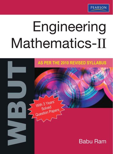 Engineering Mathematics II : For WBUT