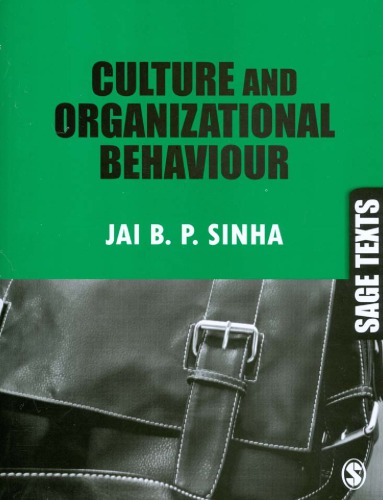 Culture and Organizational Behaviour