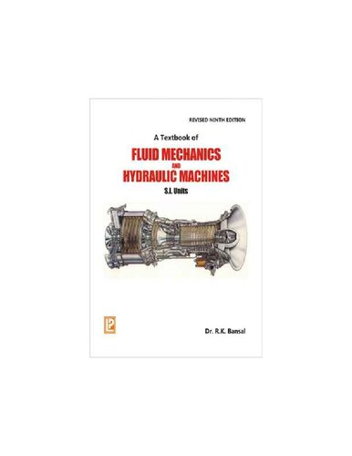 A Textbook Of Fluid Mechanics And Hydraulic Machines