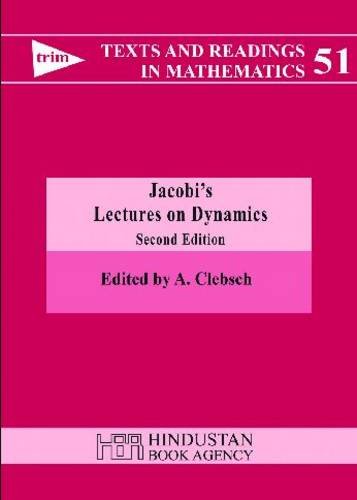 Jacobi's Lectures on Dynamics