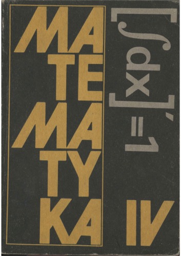 Matematyka : podręcznik dla liceum ogólnokształcącego i technikum : kl. IV i V