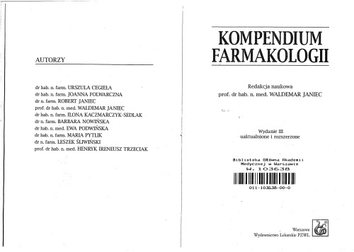 Kompendium farmakologii